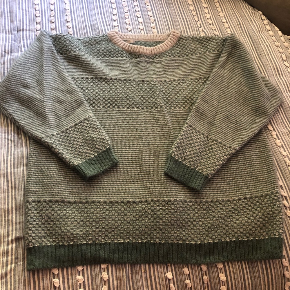 Vintage Printed Sweater